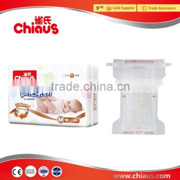 Chiaus baby diapers hot selled in Asian countries