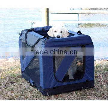 Portable Dog Crate Soft Travel Carrier Kennel Cage Tote Pet Large Size Train