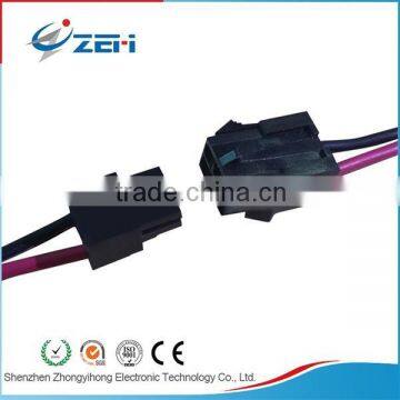 Customized designed 16 pin connector 4 Pin connector cable with wire
