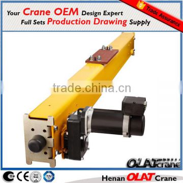 3D Design Drawing Customizable Crane Components End Carriage for Sale