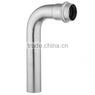 Stainless steel press pipe fitting/thin wall/ light gauge/304/316L