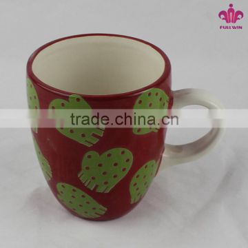 Cheap ceramic coffee mugs with decal
