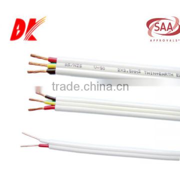 flat tps cable 2core 1.5mm made in chinaFlat tps electric cable
