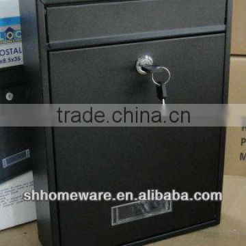 wall mounted metal post mailbox (LB-317)
