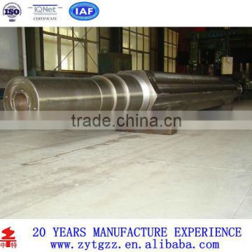 hollow shaft for mining machinery