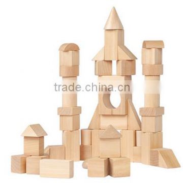 wooden castle toy blocks