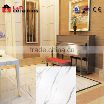 hot product 1st choice high quality 800X800 high glossy super white crystallized glass porcelain tile
