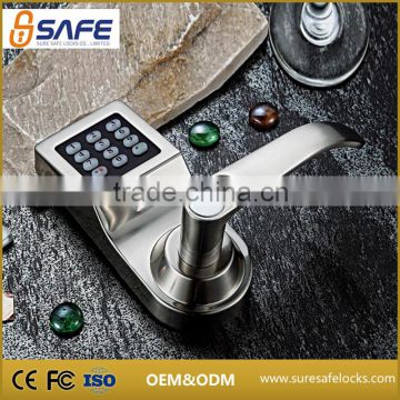 Top class residential electronic key code door locks for sale