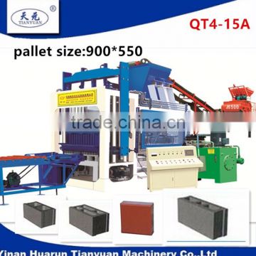 2016 HOT!!! QTY4-15A block machine / Automatic brick machine made in China / Concrete block machine from China