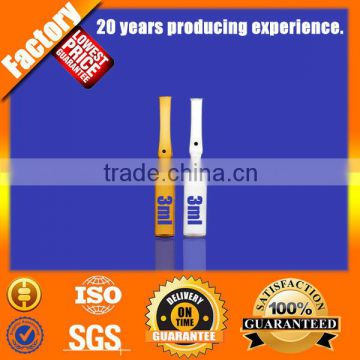 3ml Pharmaceutical glass ampule clear and amber color YBB standard