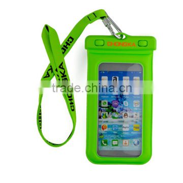 2016 New Design PVC Waterproof Pouches Bag for Mobile Phone