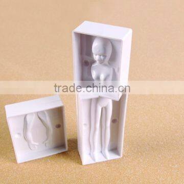 woman figurines mold for cake making