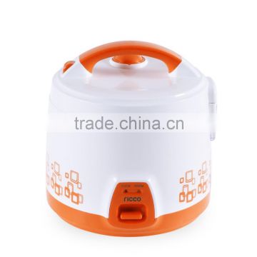All plastic outer body mini rice cooker 0.6L~1.2L