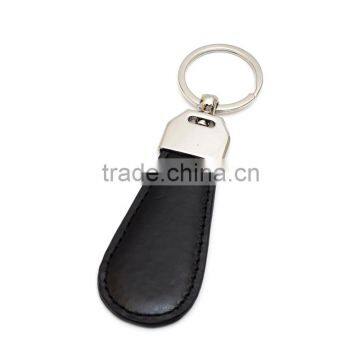 Customized design blank leather keyring