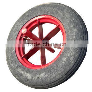 14 inch plastic wheelbarrow wheel