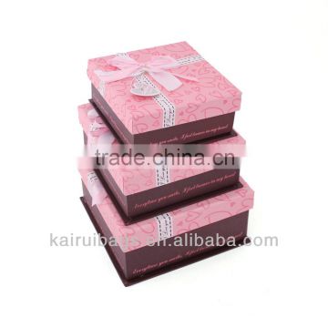 Small new design cardboard gift box packaging wholesale