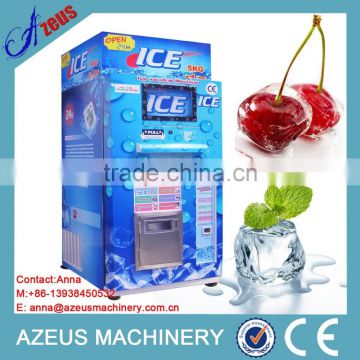Automaic self-service ice vending bagging machine/water and ice vendor
