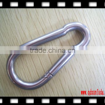 stainless steel 304 DIN5299C carabiner marine hardware factory