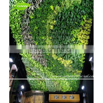 GNW GLW085 artificial creeper for plant wall vertical eco garden for restaurant use