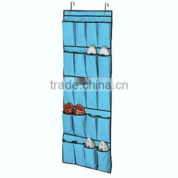 20 Pocket Wall Hanging Shoe Organizer Rack Space Saver Storage Bag Over the Door