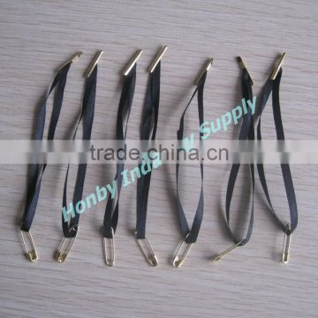 8CM Garment Ribbon Hang Tag String With Safety Pin