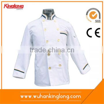 high quality cotton Stand collar Double-breasted sushi chef uniforms