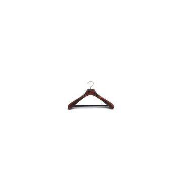 Deluxe wooden hangers