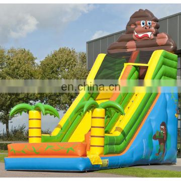 HI great quality giant jumping castle animal inflatable slide, commercial inflatable