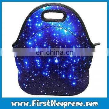 The Universe Shinning Neoprene Personalized Lunch Tote Bag