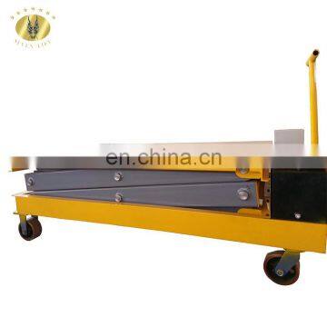7LSJY Shandong SevenLift industrial electric scissor hydro working lift table platform