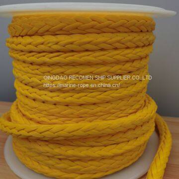 Factory direct supply uhmwpe rope 10mm/ 18mm 12 strand uhmwpe rope high tensile  synthetic