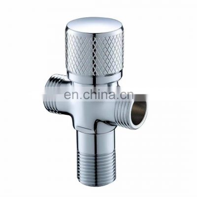 Good Price Cross Handle Chrome Plated Toilet Antique Brass Angle Valve