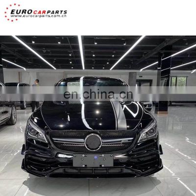 CLA CLASS W117 2013-2020year CLA 45 body kit for cer grille sidar fit for W117 front bumpe skirt and rear bumper