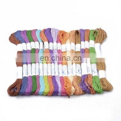 20/50/100 Colors Cotton Woven Embroidery Thread Cardboard Cross Stitch Thread Organizer