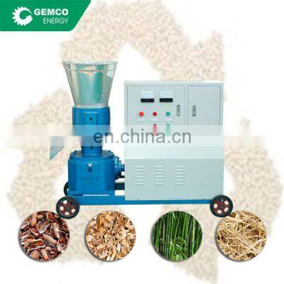 Low cost to buy GEMCO cheap wood chip pellet mill with diesel powered pellet mill