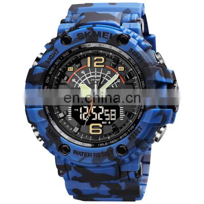 Cheap Price Skmei Wholesale Watches Men More Time Sport Watch Analog Digital Plastic Watch