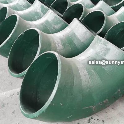 Ceramic Lined Pipe Elbow
