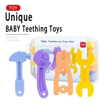 Silicone Tool Teether Chewable Toy by Weiqi
