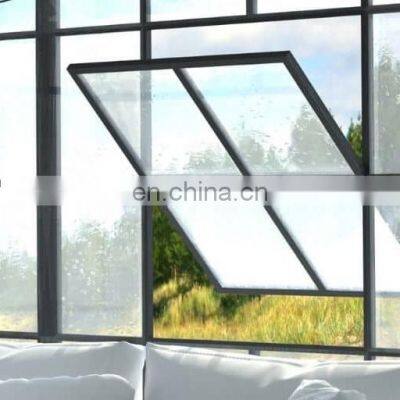 Leibo French advanced modern ventilation aluminum middle swing window