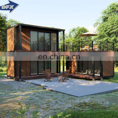 China 2 storey house live luxury home prefab container house portable house container