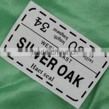 Most popular creative best Choice clothing printed label china