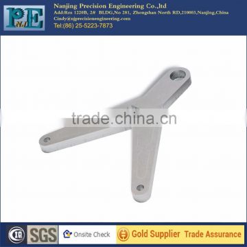 China factory wire EDM cutting aluminum Y shaped plate