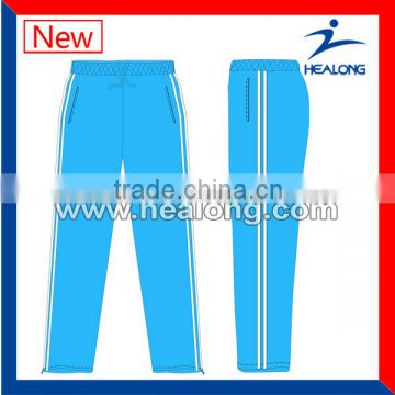 custom sublimated tracksuit pants for sports