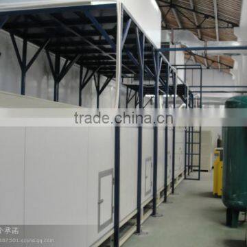 dust collection spray line