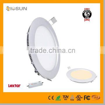 2016 latest 6 w round led panel light with Samsung led chip