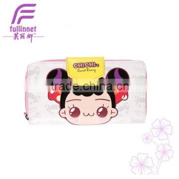 New Model Lady Wallet/Fashion Wholesale Cartoon Printing Woman Wallet/Festival gift