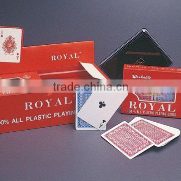 Royal 100% All Plastic Playing Cards