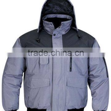 Polyester Oxford Waterproof Winter Jacket for Man 2013