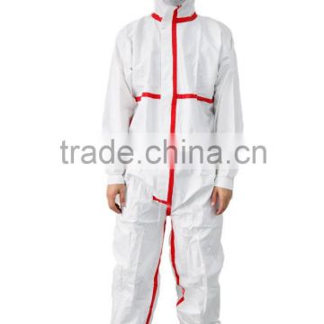 disposable coverall Type 3456 anti virus MERS anti bacterial virus effectively
