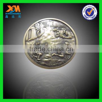 china supplier bronze promotional die casting coin toy machine (xdm-c519)